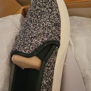 Ugg size 8 chunky glitter slip ons